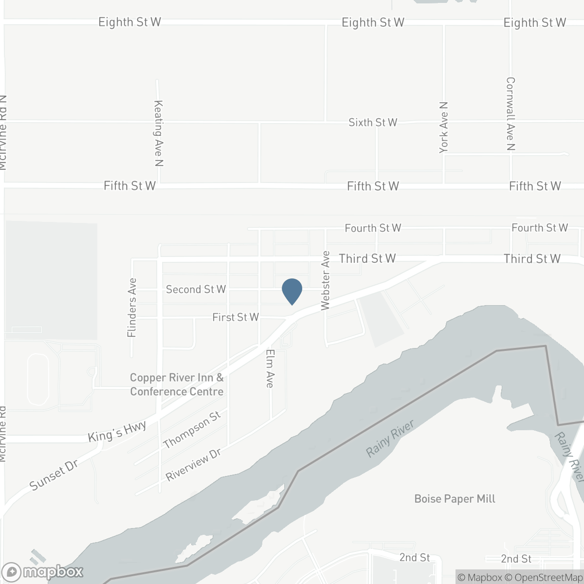 626 SECOND STREET WEST, Fort Frances, Ontario P9A 2Z8